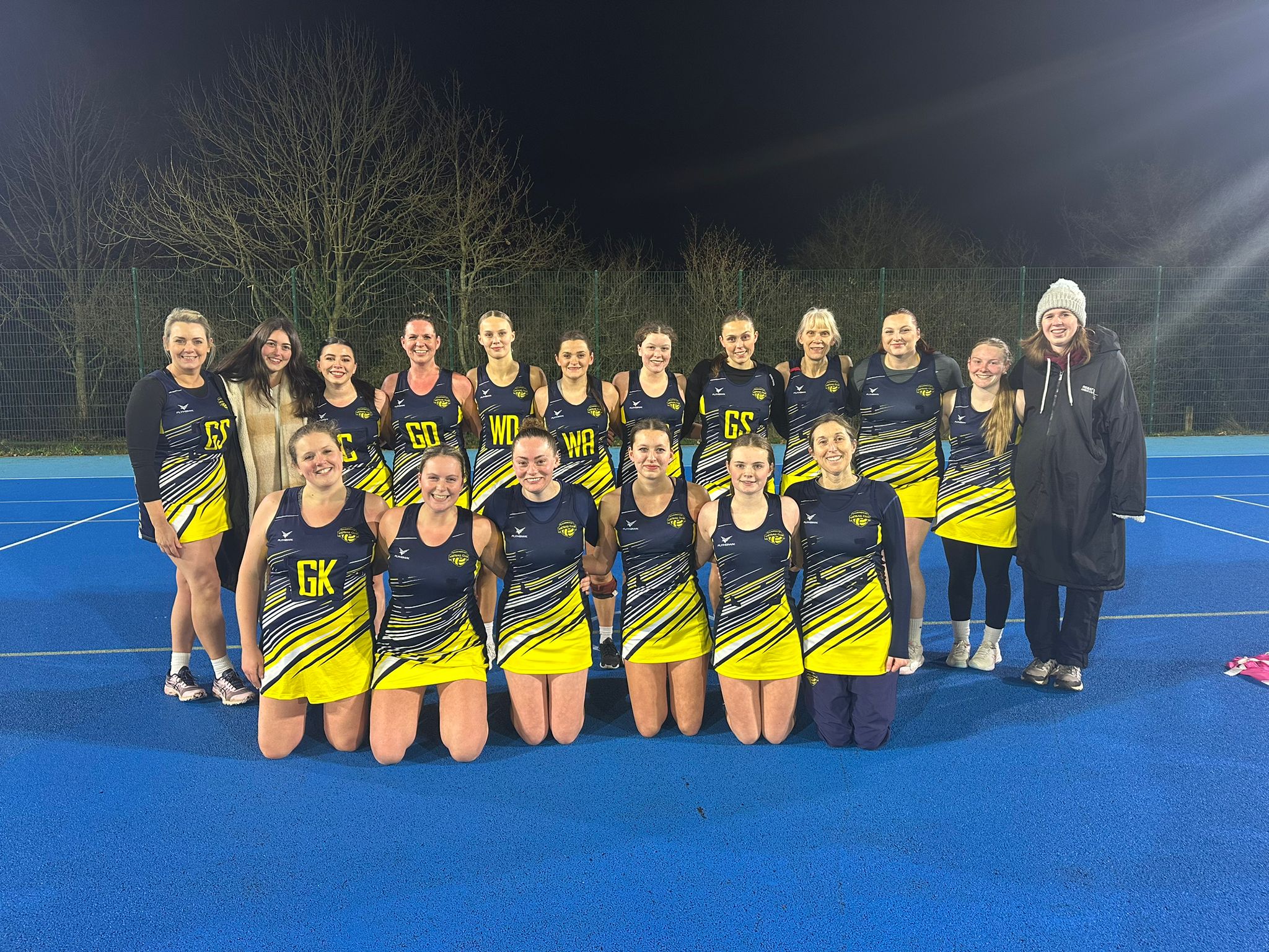 Galmington Netball Club training session