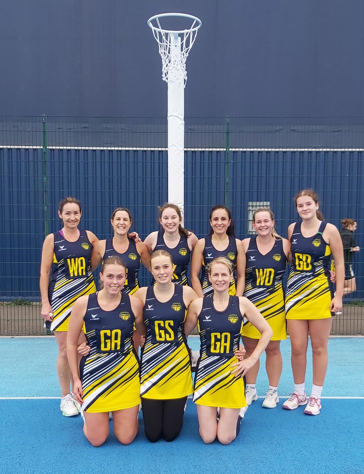 Galmington Netball Club players